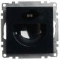 Подсветка встраиваемая LED c дд (механизм) 250В 1W 4000К Катрин черный 50278