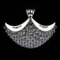 Потолочный светильник Artglass Fiona II. Nickel CE