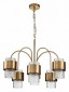 Подвесная люстра Indigo Eleganza 12019/A/6P Brass