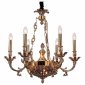 Подвесная люстра Lucia Tucci Firenze 1781.6.2 Antique Gold
