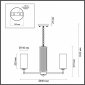 Подвесная люстра Odeon Light Kasali 4990/6