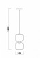 Подвесной светильник Freya Lumen FR5215PL-01CH