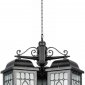 Уличный светильник подвесной Oasis Light LONDON L 64870L/3 cover Bl
