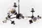 Потолочная люстра Lumina Deco Zodiak LDP 160-12 BK+PR