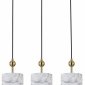 Подвесной светильник Indigo Venato 13036/3P Brass