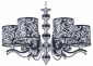 Подвесная люстра Arte Milano Florentia-4957 304957/6 Bk/Ni