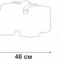 Потолочная люстра Vitaluce V28820-1/4PL
