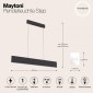 Подвесной светодиодный светильник Maytoni Step P010PL-L23B