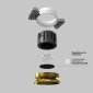 Точечный светильник Round DL058-12W4K-TRS-BS
