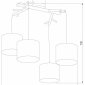 Подвесная люстра TK Lighting Albero 6554 Albero White
