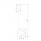 Бра Elektrostandard Bard 40117/Led черный a058941