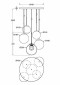 Подвесной светильник Maytoni Basic form MOD521PL-05G