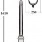 Наземный фонарь TITAN 84711 18 Bl