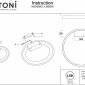 Потолочный светильник Maytoni Rim MOD058CL-L35BS3K