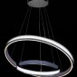 Подвесная люстра Christine LE7702/800-2K Black Chrome