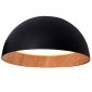 Потолочный светильник 020 C0207-500A black/wood