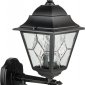 Настенный фонарь уличный Oasis Light QUADRO lead GLASS 79901MlgW/02 Bl