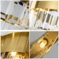 Подвесная люстра DeLight Collection BRCH9071 4412-500 br. champagne gold