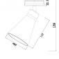 Точечный светильник Virar C060CL-01W