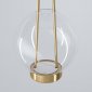 Подвесной светодиодный светильник Eurosvet Frasco 50267/1 LED латунь