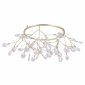 Подвесная люстра Crystal Lux Evita SP45 D Gold/Transparent