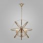 Подвесная люстра Eurosvet Santi 60139/6 золото