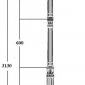 Наземный фонарь ARSENAL L 91210LB E7 02 Gb