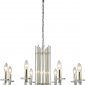 Подвесная люстра Crystal Lux AURELIO SP8 GOLD+CHROME/TRANSPARENT