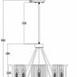 Потолочная люстра Maytoni Solar MOD087PL-08G