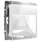 Заглушка для поста с подсветкой, без рамки Werkel белый W1154101