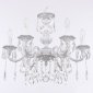 Подвесная люстра Bohemia Ivele Crystal AL7801 AL78101/6/175 A WMN