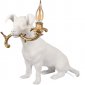 Интерьерная настольная лампа Dog 10312 White