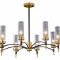 Подвесная люстра Illumico IL5177-8PLS-29 BRASS TUBO