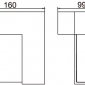 Настенный светильник уличный GEOMETRY 2103 Gr