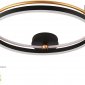 Потолочный светодиодный светильник Crystal Lux Fernando PL72W Led Black/Gold