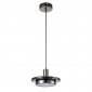 Подвесной светильник Escada 10260/1 LED*12W Black/Black marble