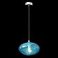 Светильник подвесной Crystal Lux FORMLESS SP1 BLUE