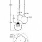 Подвесной светильник Basic form MOD521PL-03G